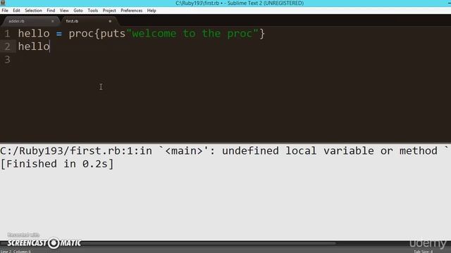 150 Learn python and ruby programming:- Procs смотреть онлайн