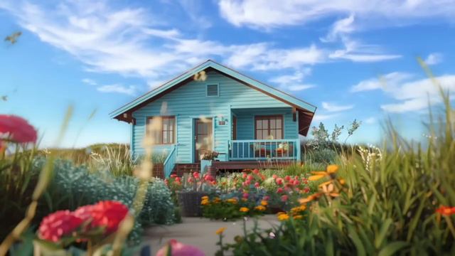 Seaside Summer Ambience 🌸🌊   Relaxing Ocean Sounds & Birdsong For Relaxation And CottageCore
