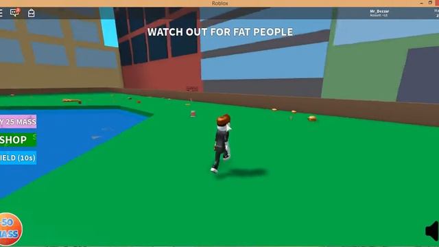 Симулятор поедания еды в игре Roblox. смотреть онлайн