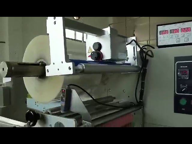 Горизонтальный упаковочный станок HDL-450 (ALD-450D). Тестирование перед отгрузкой.