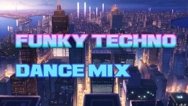 Funky Techno mix 2023, Original techno dance party remix 1 hour