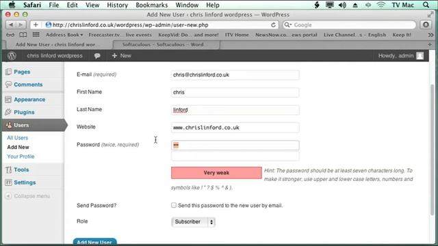 Managing Users in Wordpress смотреть онлайн