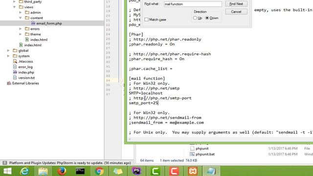 send mail in php localhost without internet смотреть онлайн