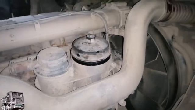 MAN TGA 8×4.Замена масла, фильтров. смотреть онлайн