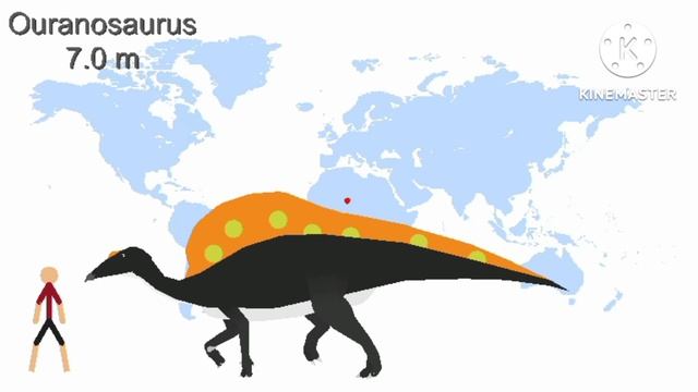 dinosaur size comparison v3 (stick nobes) смотреть онлайн