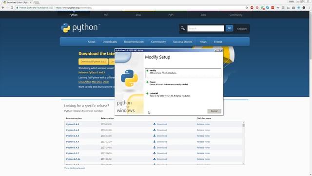 How to install Python 3.6.5 смотреть онлайн