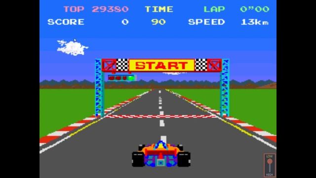 Pole Position I & II Mame Pad Config смотреть онлайн