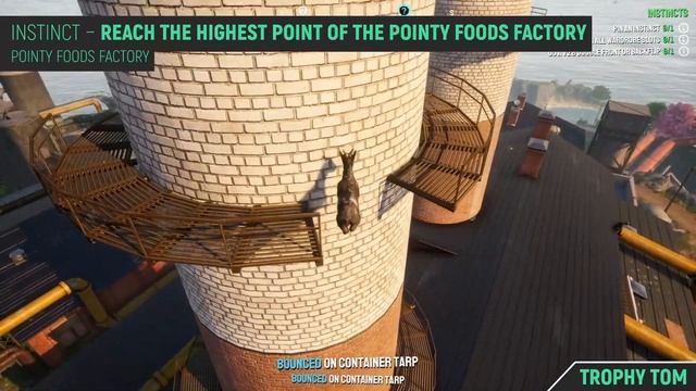 Goat Simulator 3 - Instinct - Reach the highest Point of Pointy Foods Factory смотреть онлайн
