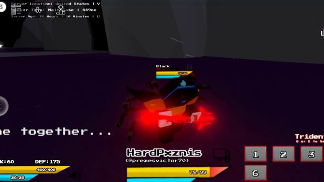Playing as Asgore in roblox Undertale Test Place Reborn. смотреть онлайн