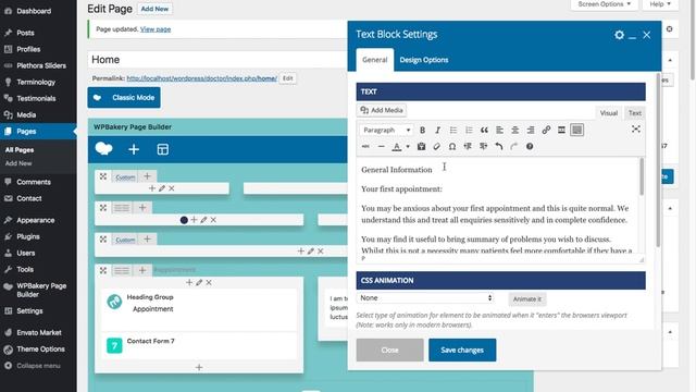 Create a Landing Page with a WordPress Premium Theme (2018): Part 08 - General Information Section смотреть онлайн