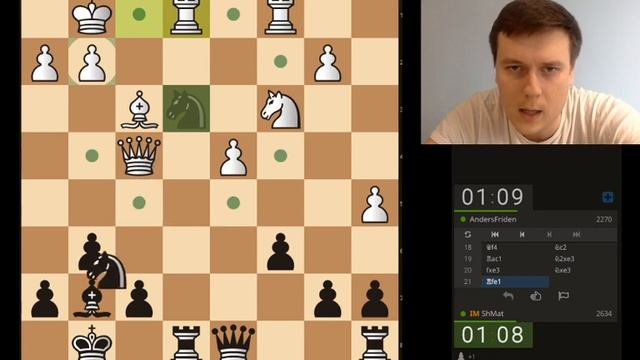 ПРОТИВ АНДЕРСЕНА?! Тренер по шахматам бьется в шахматы БЛИЦ на Личесс! смотреть онлайн