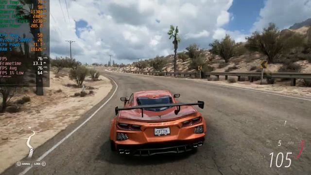 Forza Horizon 5: RX 6950 XT + Ryzen 7 5800X | 4K | Ultra Settings смотреть онлайн