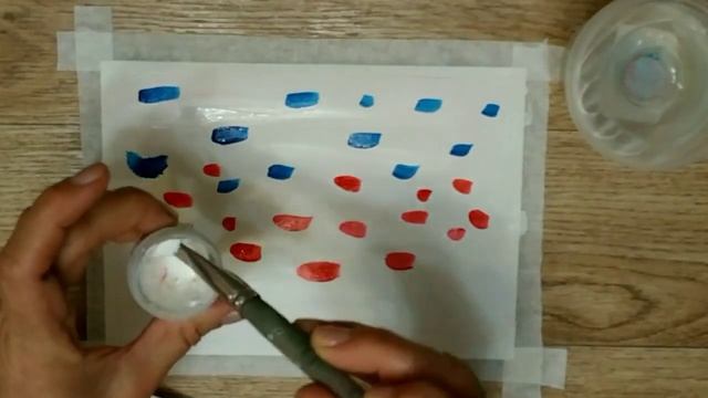 ФОН. Как нарисовать фон гуашью для начинающих. Рисуем вместе смотреть онлайн