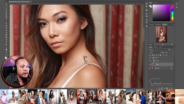 Editing Photos In Photoshop - Lingerie / Glamour - Basic Editing Tutorial