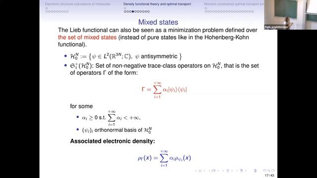 Probab. sampl. phys:Sparsity result on a moment-constrained approximat. of Lieb functional, VE et a смотреть онлайн