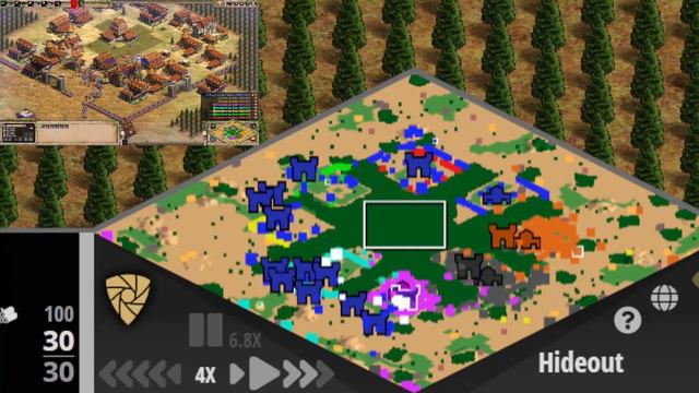 Beat 7 Extreme AI in Age of Empires 2 DE! Love Cheese 10x Speed Recap смотреть онлайн