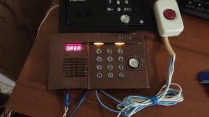 Домофон ELTIS ЦП100-T | Баг с кнопкой выхода.