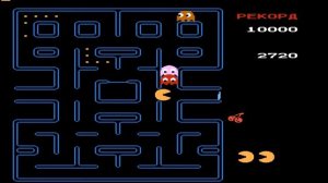PacMan (Пакман) - Прохождение / Денди, Dendy, Nes, Игра