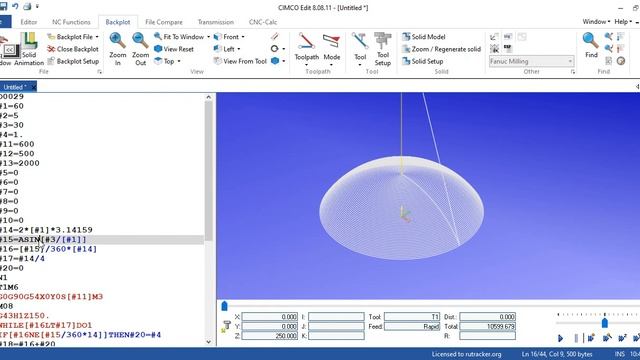 ОСНОВЫ «MACRO B». Урок 20. Сфера. 1 Часть смотреть онлайн
