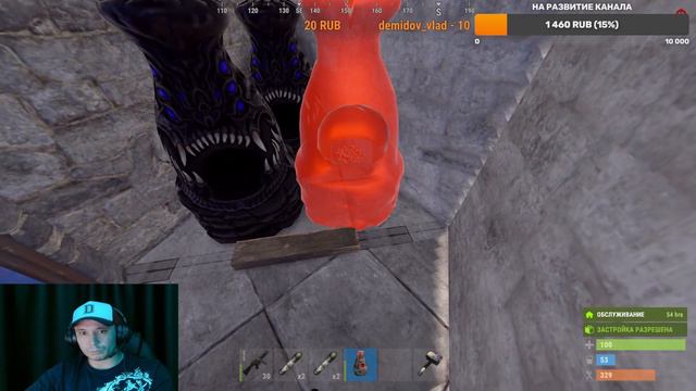 Solo 24 часа, выполняем челендж за 30ка руб. Раст/ Rust смотреть онлайн