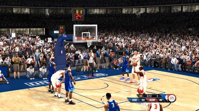 NBA Live 10 All-Star Game East vs West PS3 смотреть онлайн