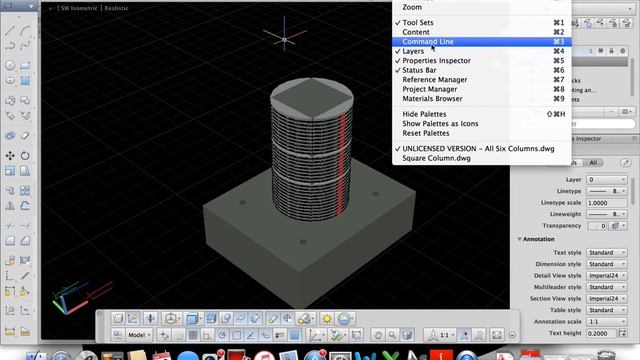 Change Background Color in AutoCAD Mac смотреть онлайн
