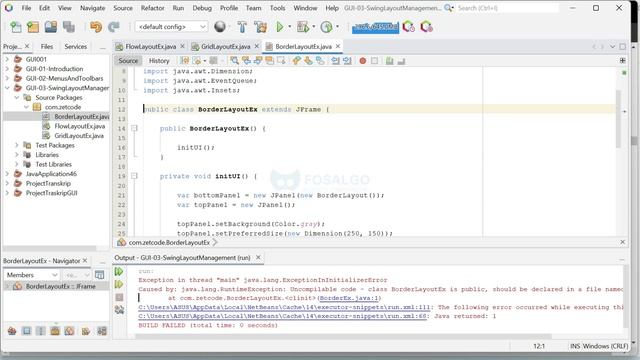 GUI_004: Belajar GUI Java SWING dari ZETCODE dot COM смотреть онлайн