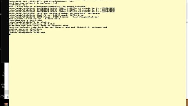 Run Solaris 2.6 SPARC on Windows PC with a link to ready to run disk image смотреть онлайн
