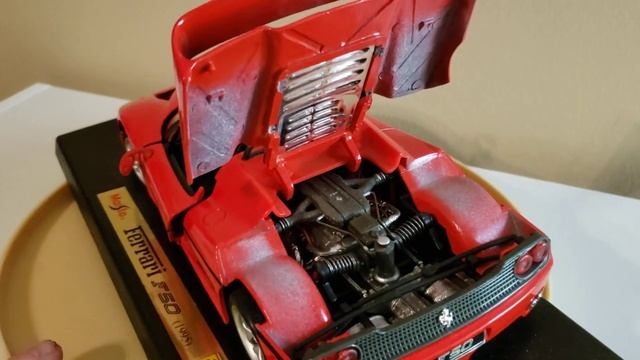 FERRARI F50 1:18 SCALE MODEL смотреть онлайн