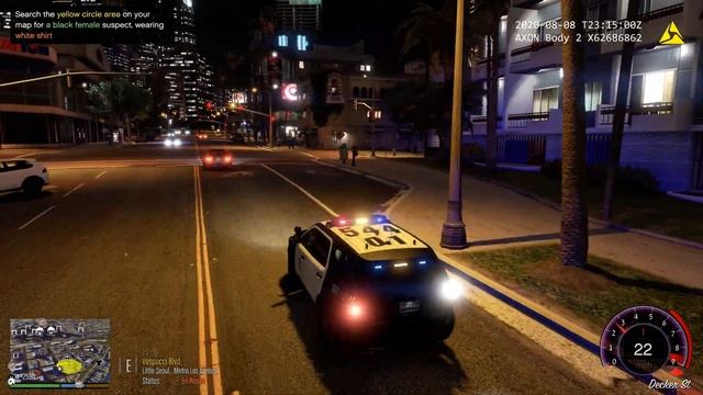 GTA V - LSPDFR 0.4.7 - LSPD/LAPD - Beach Patrol/Wanted Suspect/Shots Fired - 4K смотреть онлайн