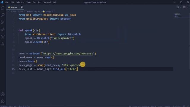 News reader using Python | Python news scraper | Web scraping news articles with Python смотреть онлайн