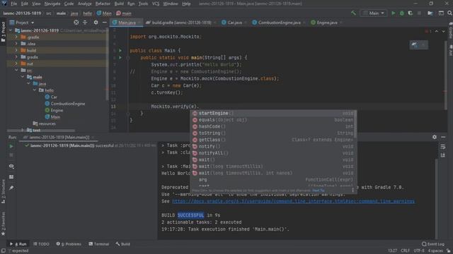 Java - Mockito смотреть онлайн