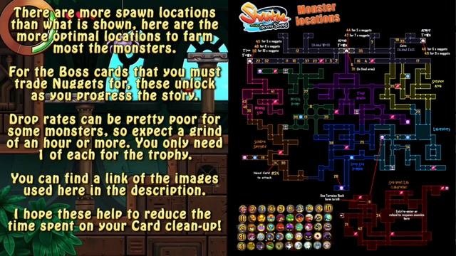Shantae and the Seven Sirens - How to get ALL MONSTER CARDS - Locations and Complete Collection смотреть онлайн