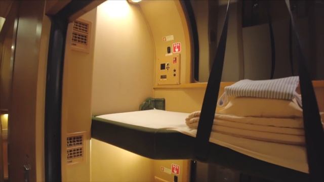 Самая популярная дешевая отдельная комната в японском спальном поезде ? 12-часовая поездка в Токио смотреть онлайн