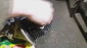 Разбора заднего редуктора Mitsubishi Pajero Sport New