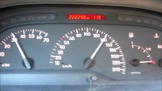 Laguna 1.6 16V - 3000RPM przy 140km/h смотреть онлайн