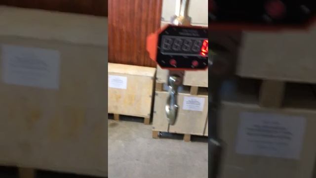Крановые весы 3 тонны. Цена 17000р. Завод Урал-Кран. смотреть онлайн