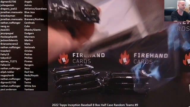 2022 Topps Inception Baseball 8 Box Half Case Random Teams #9 смотреть онлайн