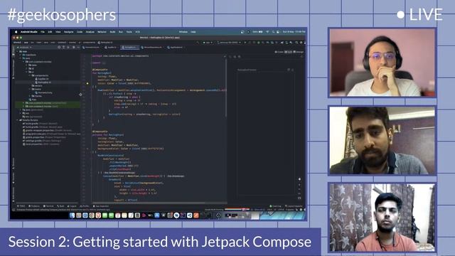 Getting started with Jetpack Compose - Session 2 (Building a Demo Application) смотреть онлайн