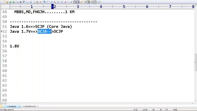 Importance of Java Certification ( OCJA: 1Z0-808 ) Syllabus,Sample Questions By Durga.!!! смотреть онлайн