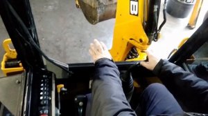 Обзор JCB 1CX/Управление миниэкскаватором JCB 1CX