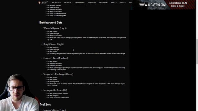 New Item Sets - Morrowind PTS ESO Elder Scrolls Online