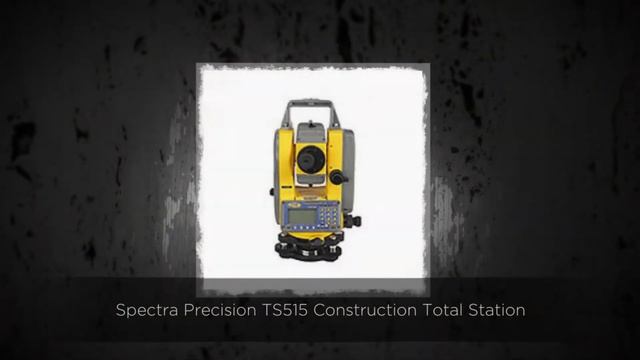 Spectra Precision TS515 Construction Total Station смотреть онлайн