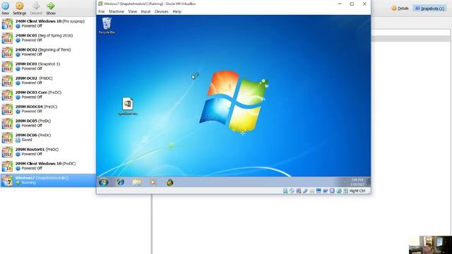 How to create and restore a snapshot in VirtualBox 5 смотреть онлайн