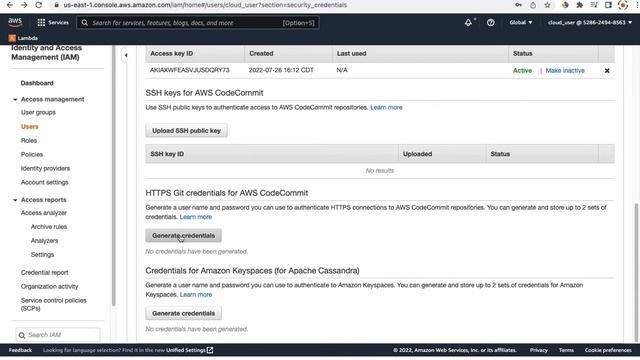 Configuring and Working with AWS CodeCommit from CLI 2022 смотреть онлайн