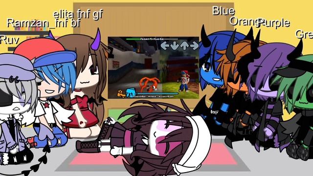 •Fnf react to Rainbow friends FNF•PART 4• смотреть онлайн