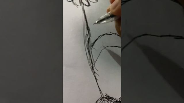 How to draw basic sketch flower⚡️?special mothers day??? смотреть онлайн