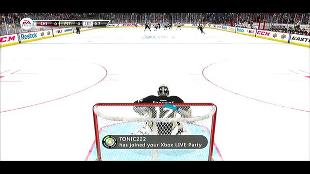 NHL 12 Online Team Play Gameplay: My First Time Playing Goalie Part 1 смотреть онлайн