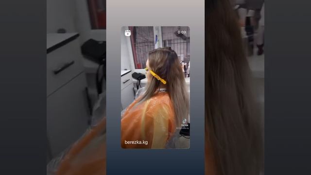 ?Окрашивание волос в блонд! #тоталблондбишкек #сложноеокрашивание смотреть онлайн