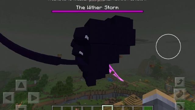The wither storm в Майнкрафт пе новый мод на иссушающую бурю смотреть онлайн